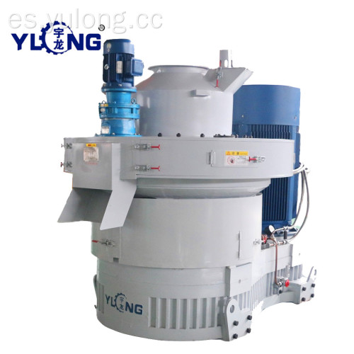 Maquinaria Yulong 220KW que presiona pellets de madera